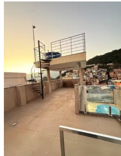 Terrasse du rooftop de l'appartement PPG