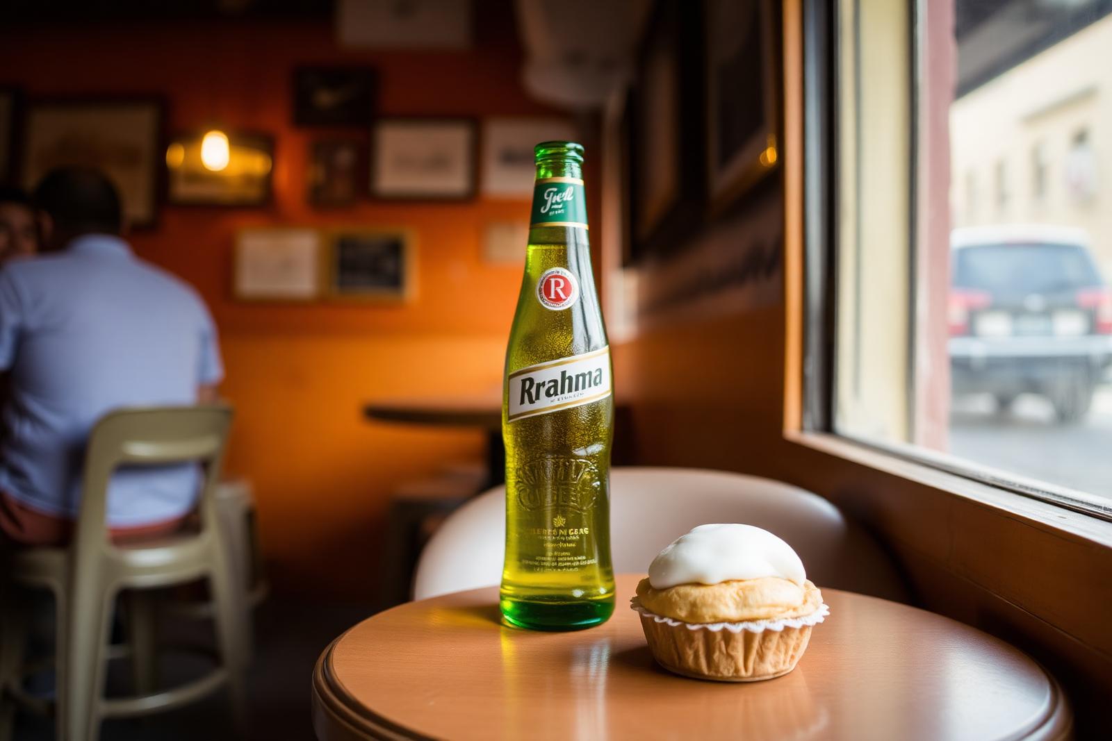 Plat du jour brésilien avec riz, haricots et viande servi dans un boteco populaire de Rio de Janeiro