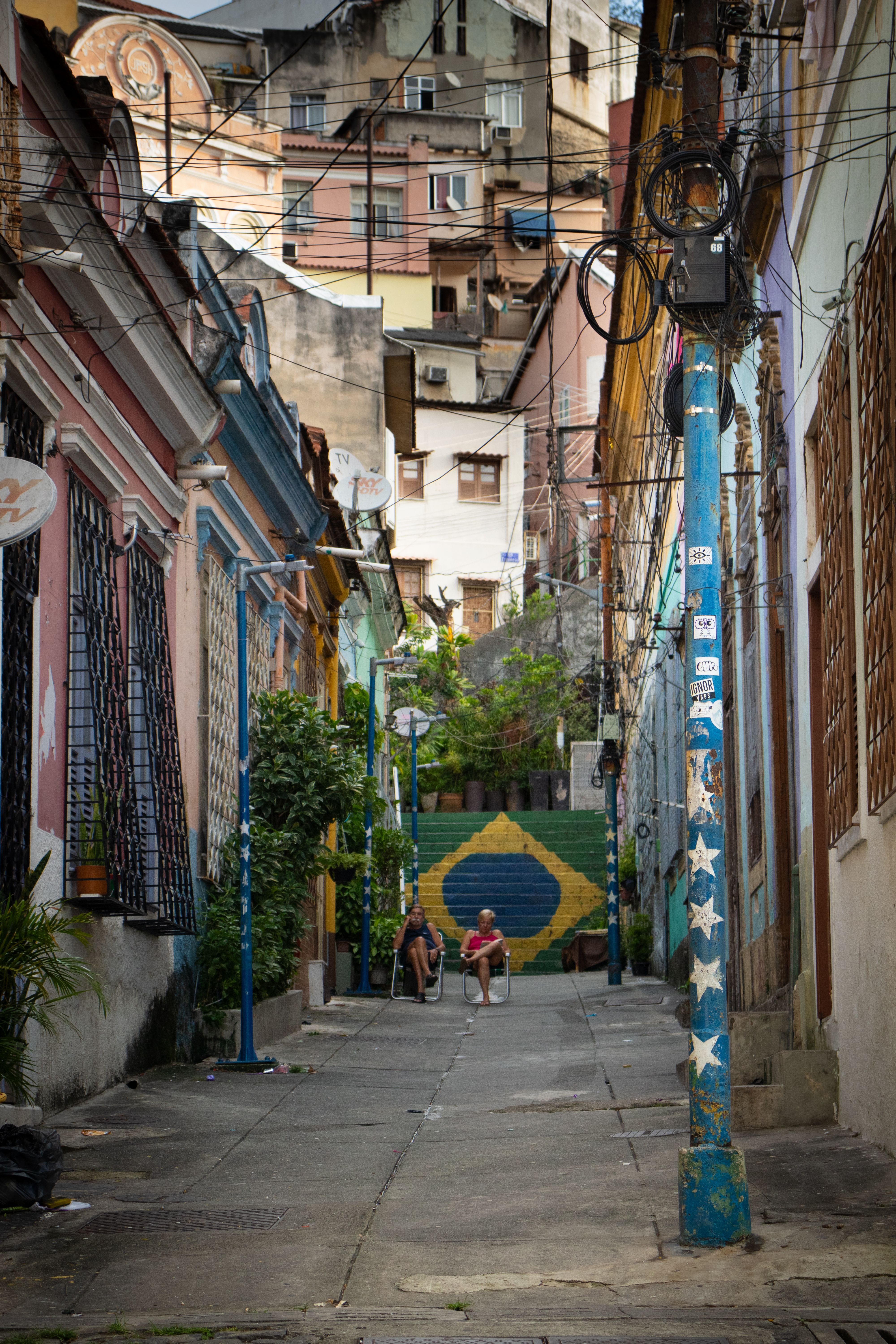 Escadaria Selarón et ses carreaux colorés